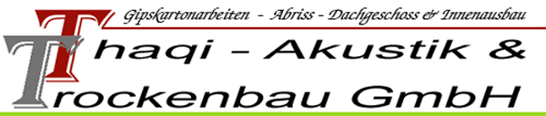 Thaqi Akustik & Trockenbau Logo